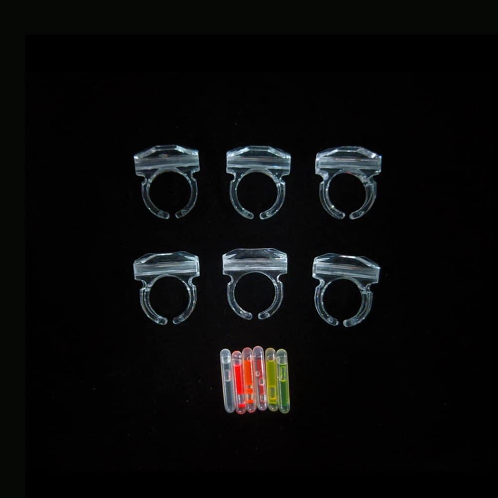 Selvlysende fingerring - flere farver -