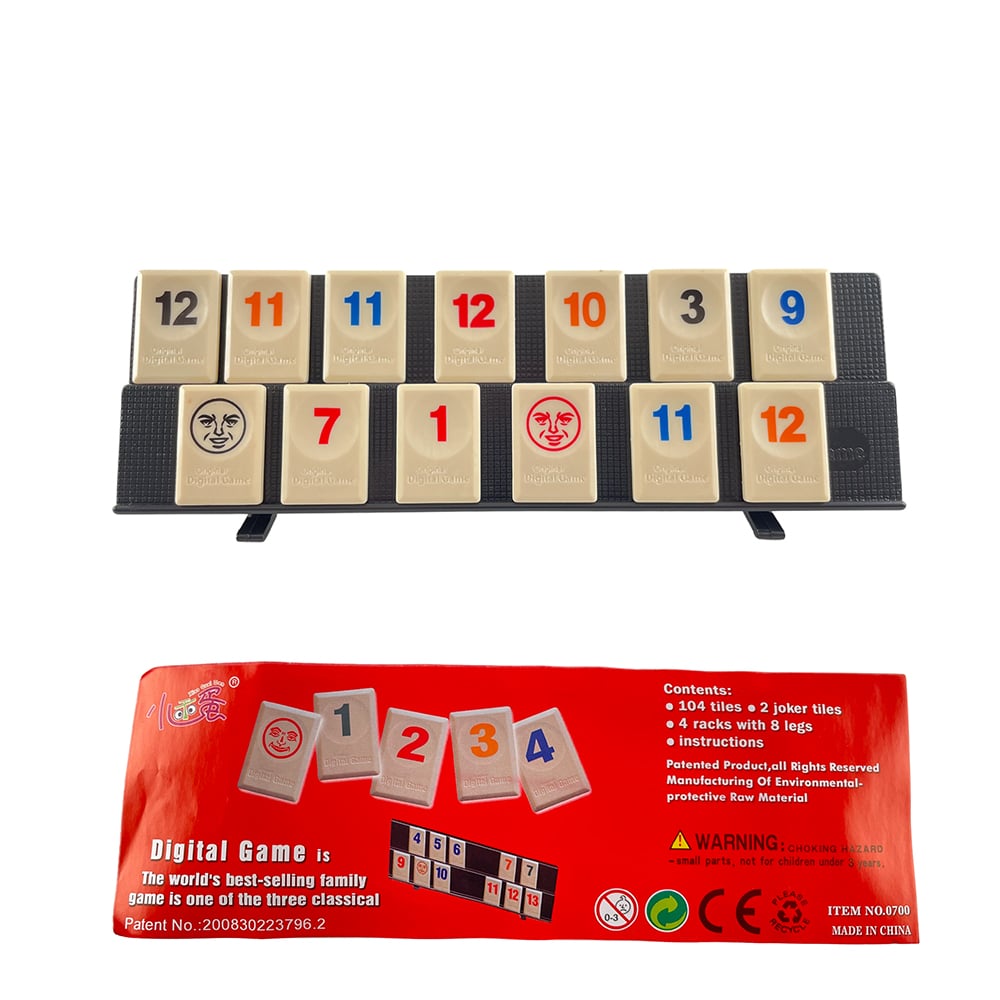 Rummikub - klassiske familie brætspil - 2-4 spillere