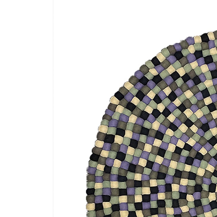 Kugletæppe i 100% ren Nepal uld (Fås i flere forskellige farver og størrelser)