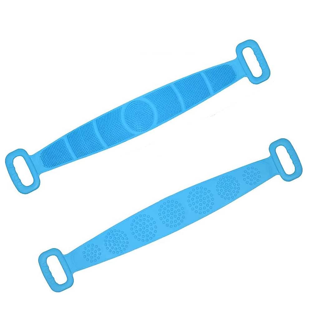 Rygskrubber / Badebørste - Dobbeltsidet i silikone