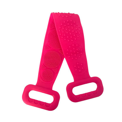 Rygskrubber / Badebørste - Dobbeltsidet i silikone