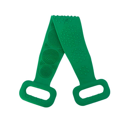 Rygskrubber / Badebørste - Dobbeltsidet i silikone