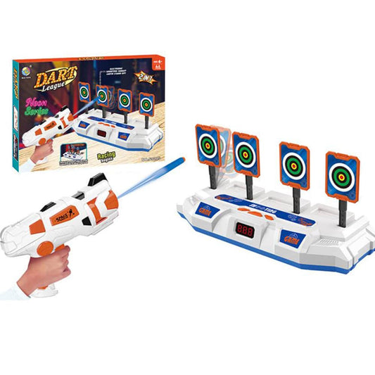 Space Shooting – Pistol og Elektronisk Mål og Skum Kugler
