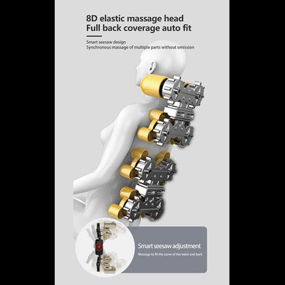 SPAR - DEMO MODEL: Massagestol 8D med Zero Gravity og Varmeterapi - Model S9B