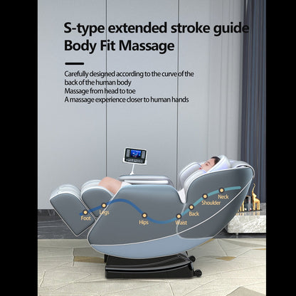 SPAR - DEMO MODEL: Massagestol 8D med Zero Gravity og Varmeterapi - Model S9B