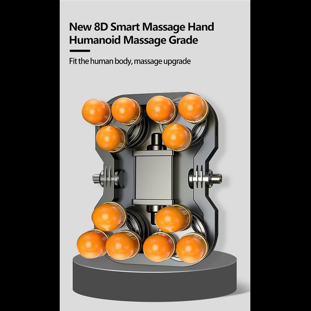 SPAR - DEMO MODEL: Massagestol 8D med Zero Gravity og Varmeterapi - Model S9B