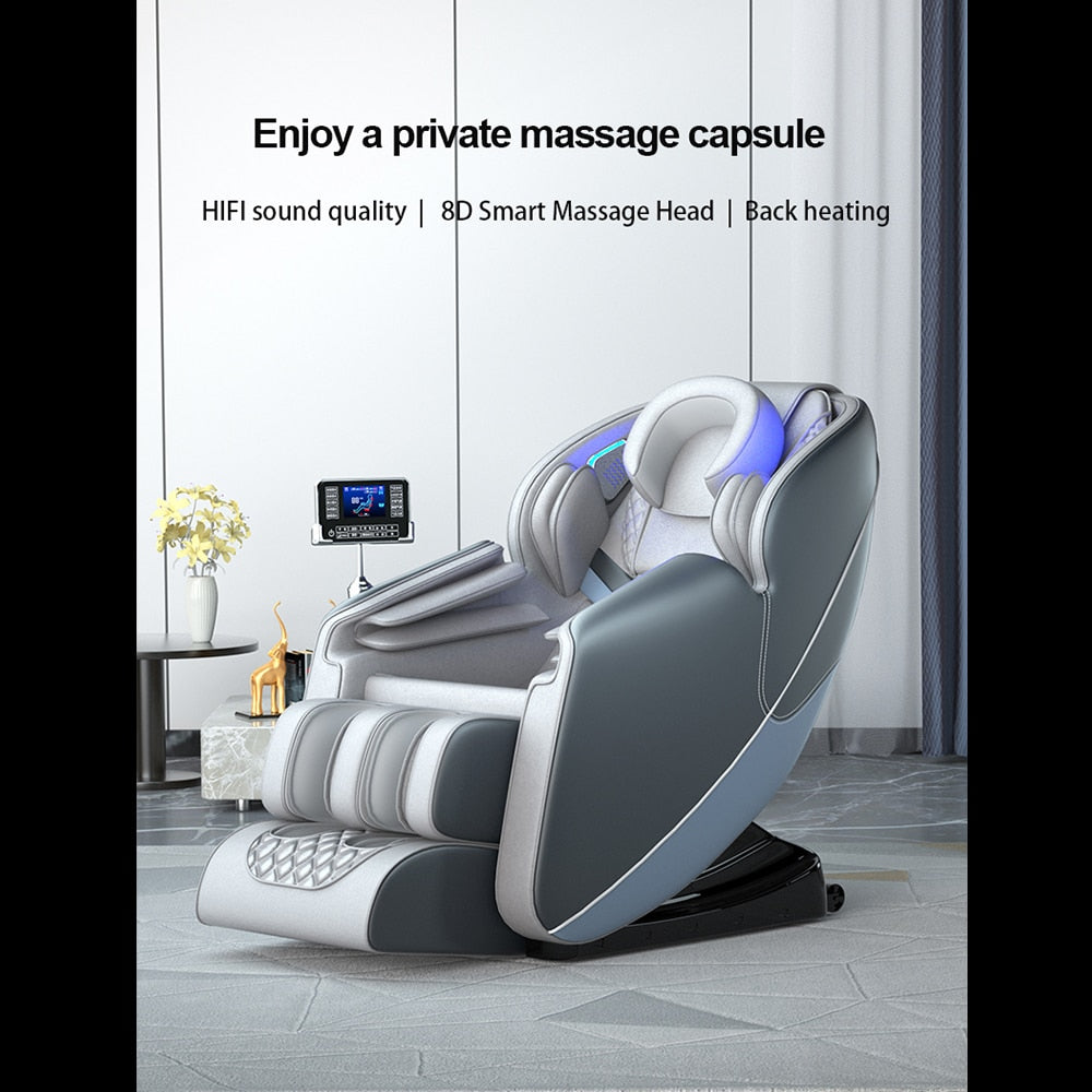 SPAR - DEMO MODEL: Massagestol 8D med Zero Gravity og Varmeterapi - Model S9B