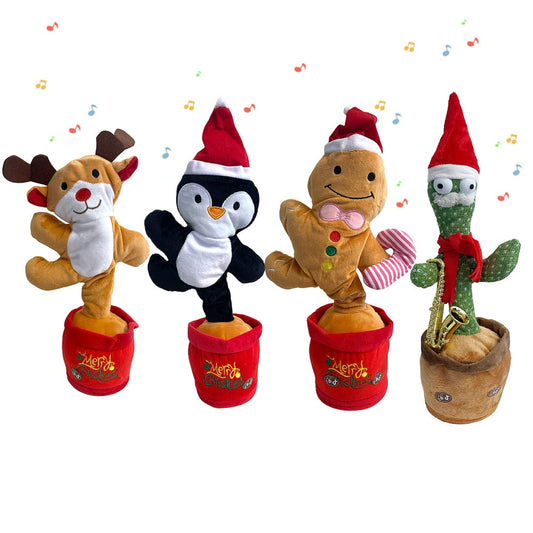 Dansende & Syngende Kaktus og andre sjove modeller m/120 Sange