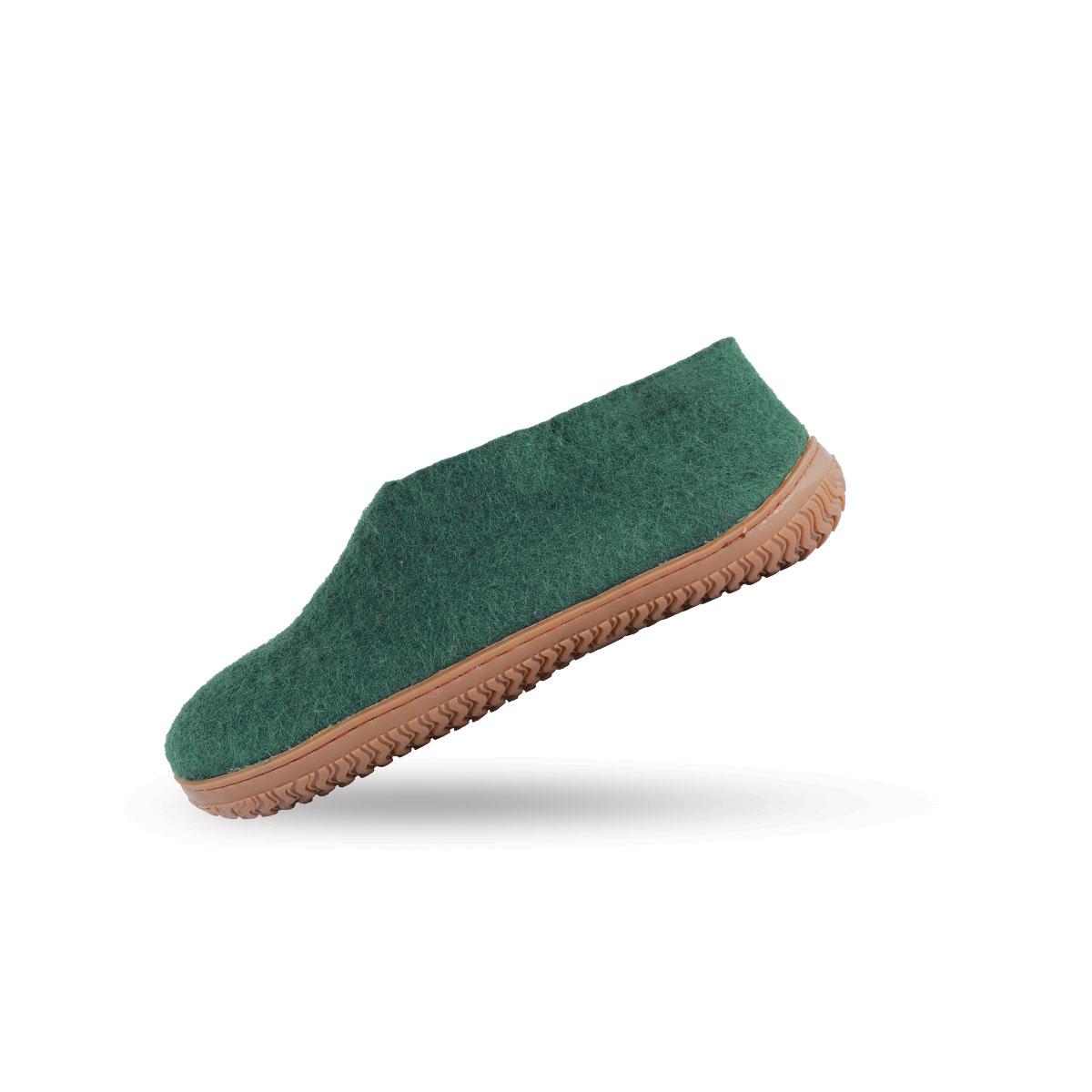 Uldhjemmesko (100% ren uld) m/Gummisål - Dansk Design fra SHUS