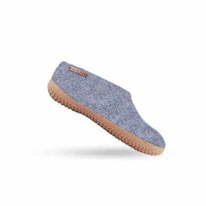 Uldhjemmesko (100% ren uld) m/Gummisål - Dansk Design fra SHUS