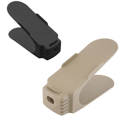 Pladsbesparende sko organizer (sort) 5 stk. pk.