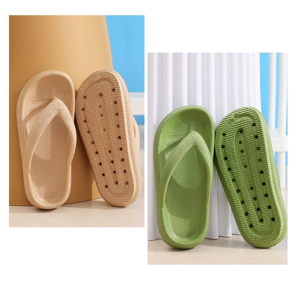 slippers med toesplit