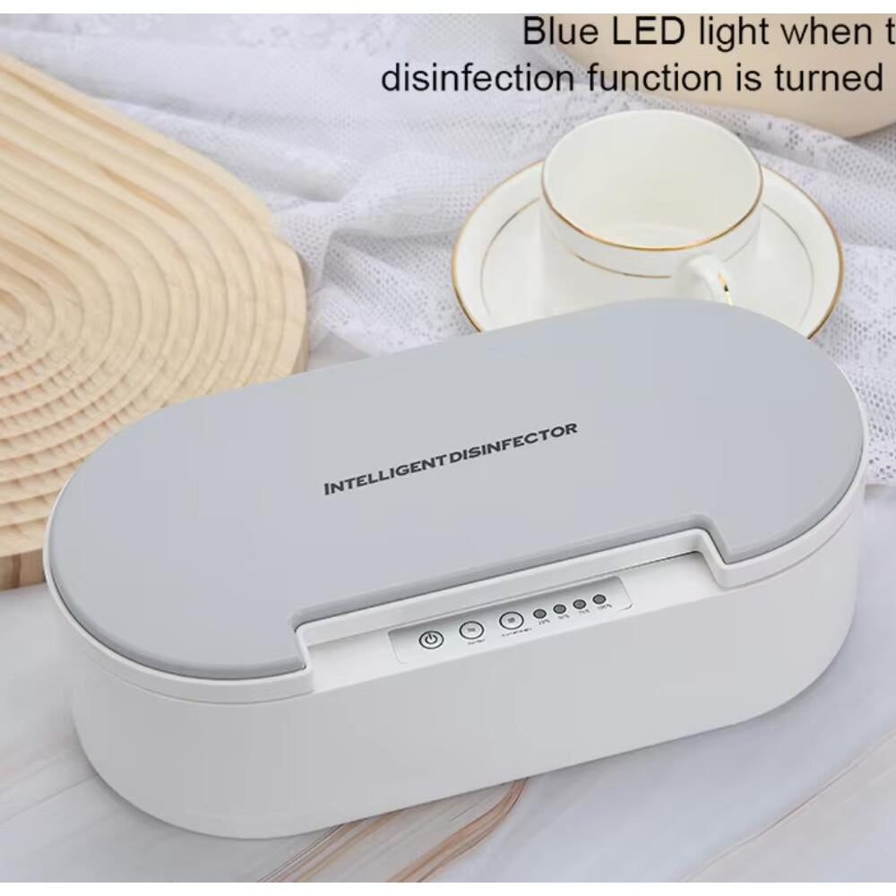 Smykke- og brillerenser med UV-C sterilisation og aromaterapi