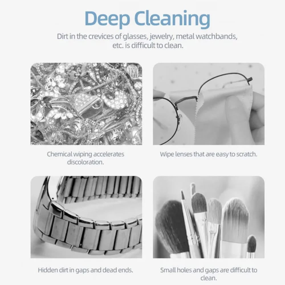 Smykke- og brillerenser (ultralyd)