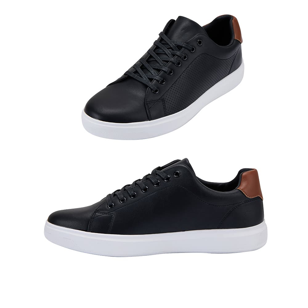 Sneakers til herre, sorte