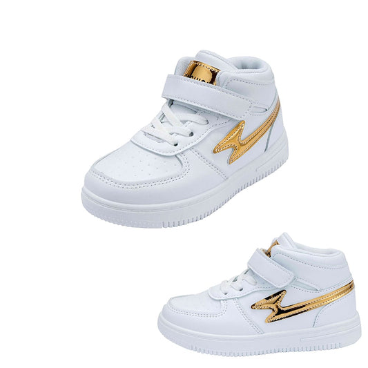 Komfortable & Moderigtige Børne Støvler med Guld-Detaljer