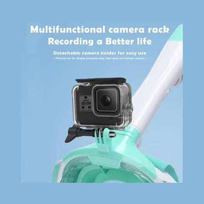 Snorkelmaske til børn og voksne med snorkel og 180 graders udsigt