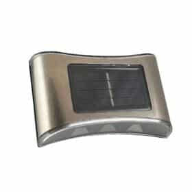 Rustfri LED-solcelle Væglampe (up- downlight), 4 stk.