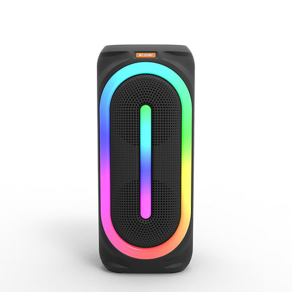 Soundbox højtaler med bluetooth, RGB-lys, FM-radio og mikrofon (56 x 24 cm.)