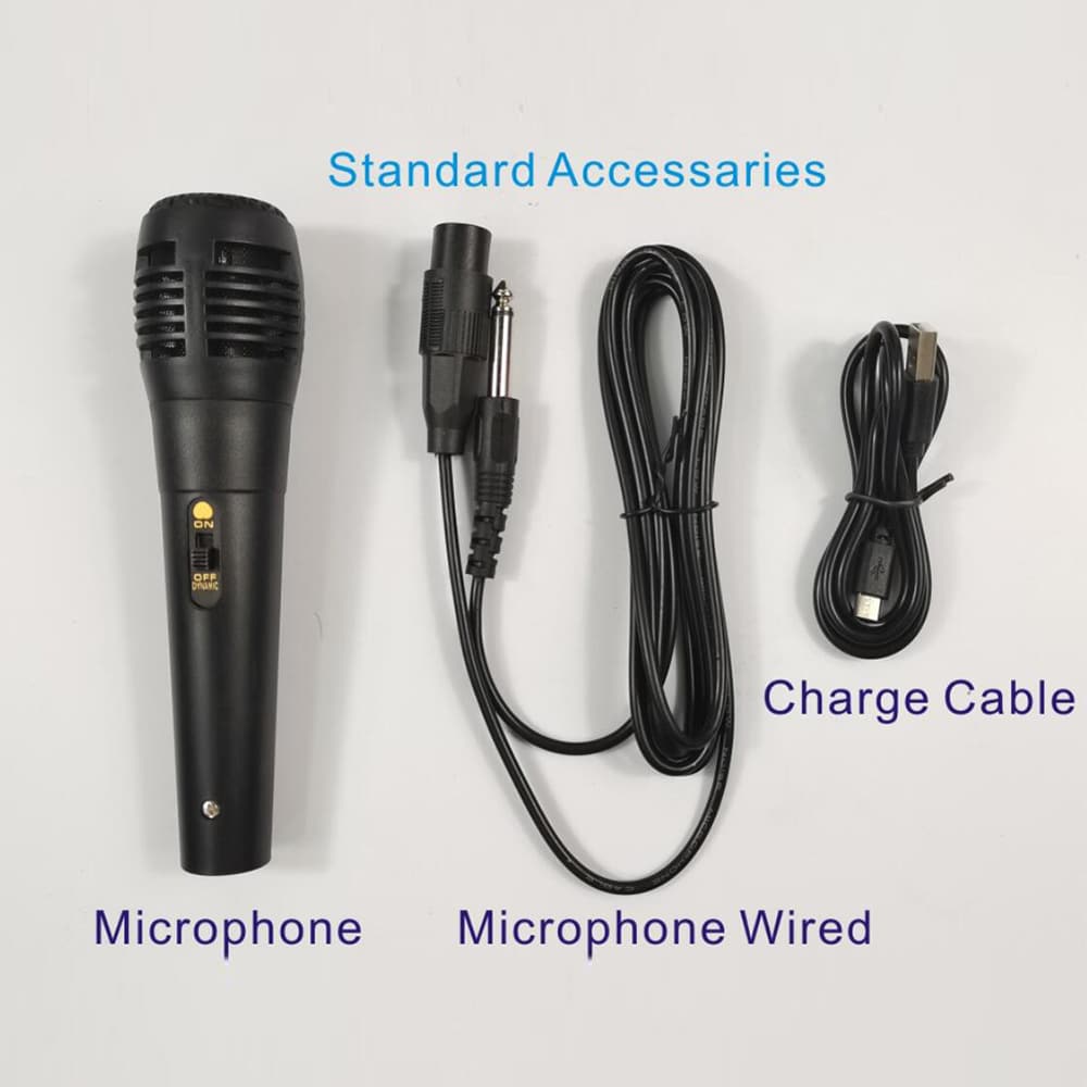 Soundbox 8" - LED-lys og Mikrofon