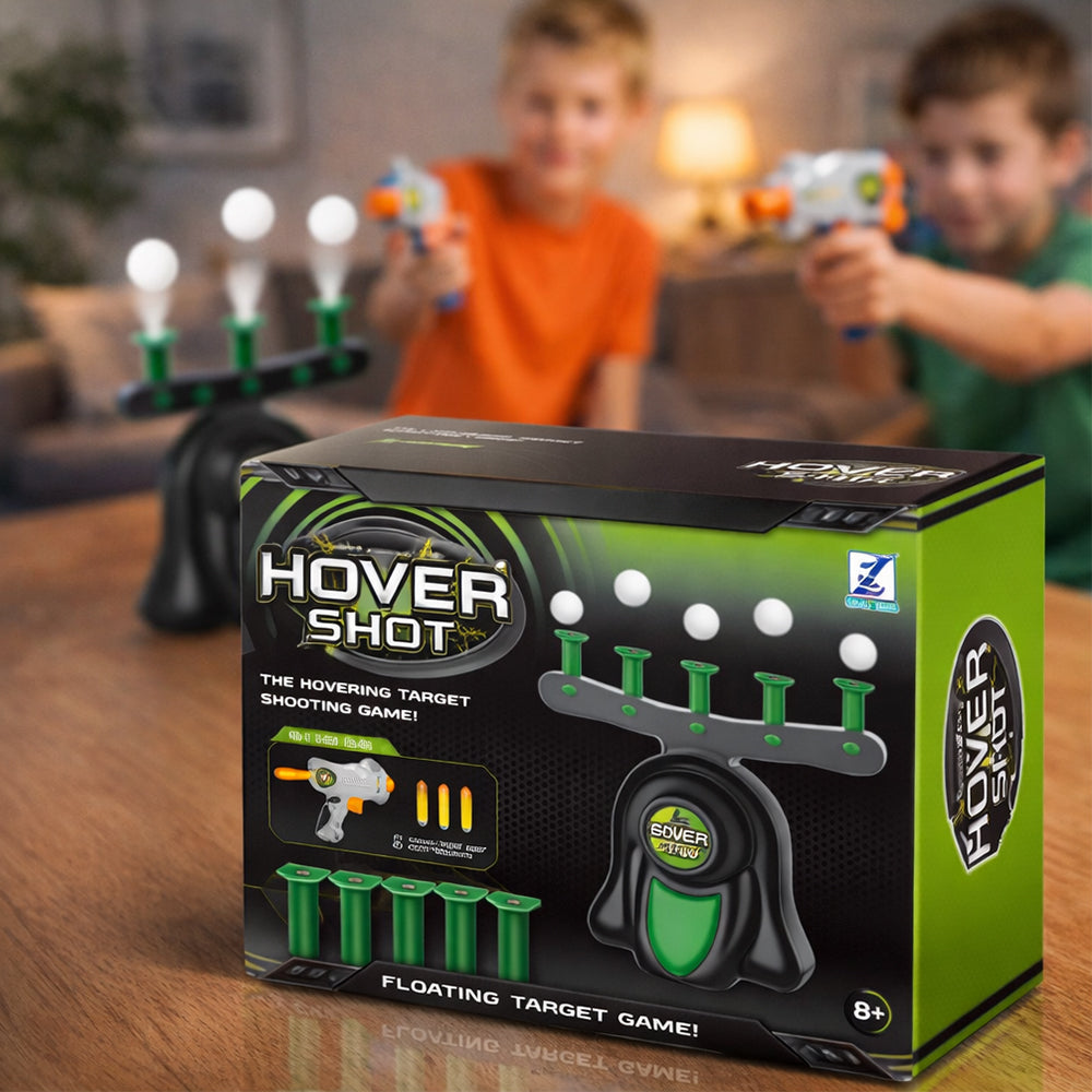 Hover Shot Skydespil – Sjovt Skydelegetøj med Svævende Bolde