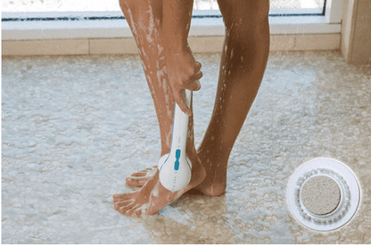 Spin Spa skrubbe og massagebørste (med 5 børster)