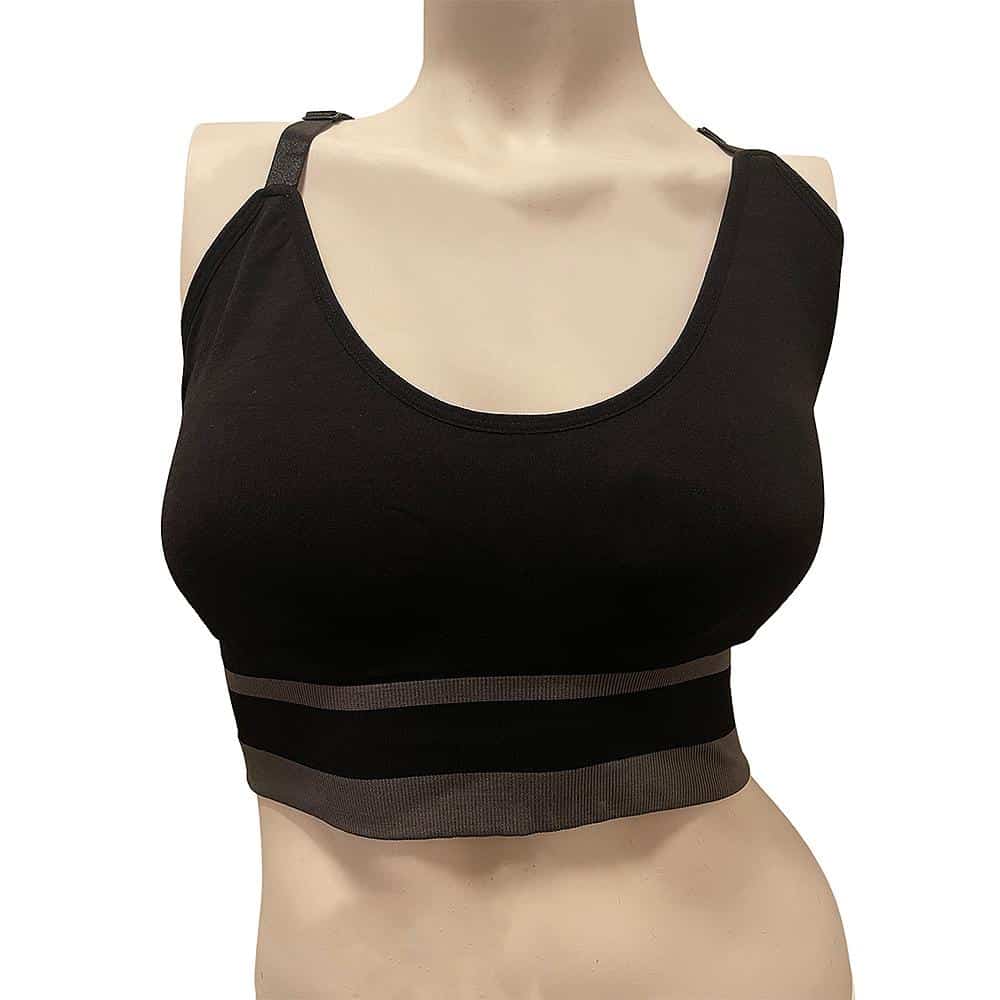 Sports Bra - pakke med 2 stk. (BH m/vaskbart indlæg)