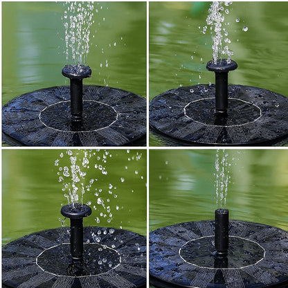 Solcelle springvand (flydende)