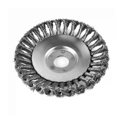 Effektiv stålbørste 6" eller 8" til ukrudtsfjernelse og polering