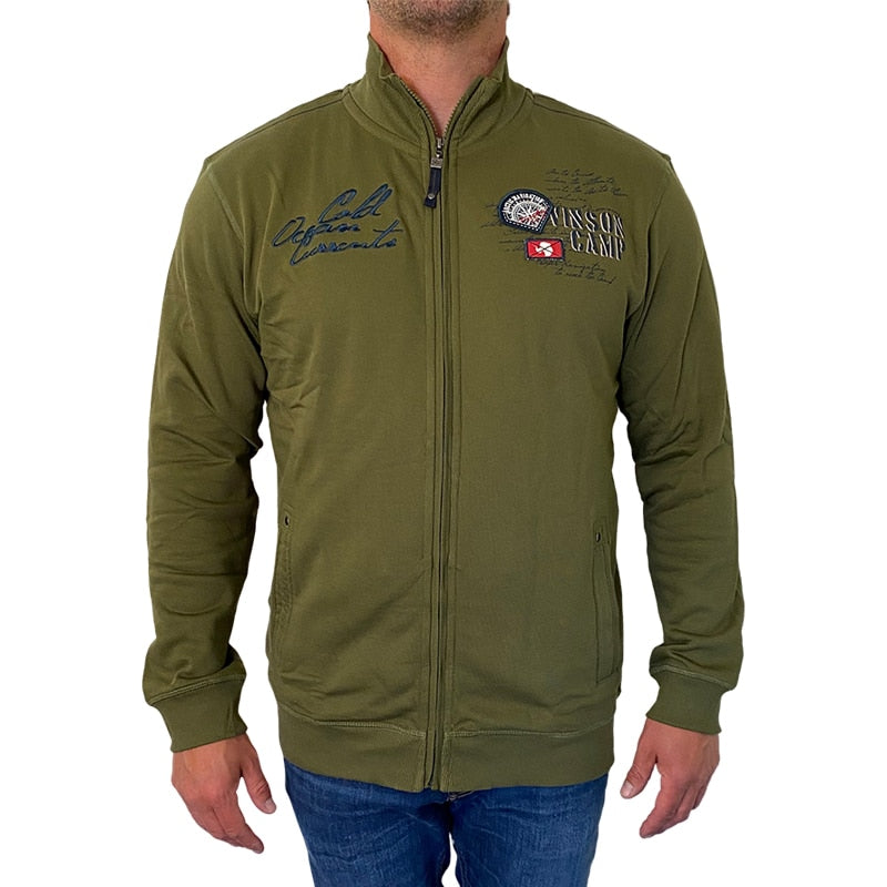 Sweatshirt Winter Moss fra Vinson Camp i grøn