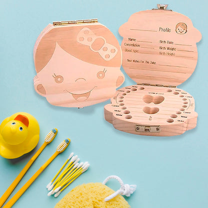 Smart opbevaring af dit barns mælketænder