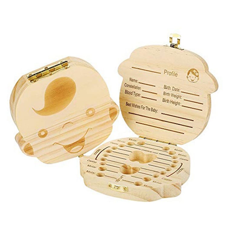 Tandæske til Børn Pige/Dreng (til opbevaring af mælketænder)