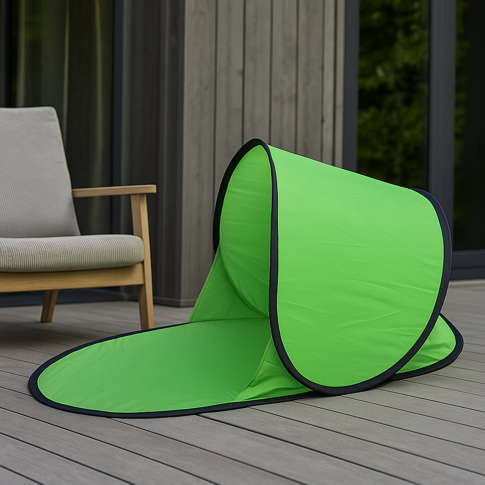 Soltelt – Pop-up Skygge til Strand og Terrasse
