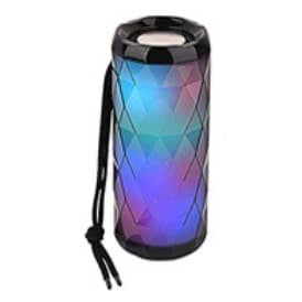 Bluetooth Højttaler 5W med seje LED lyseffekter og dobbelt bas
