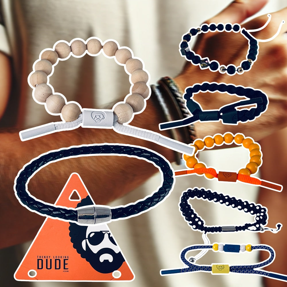 Armbånd til mænd – unikke designs fra "Trendy Looking Dude"