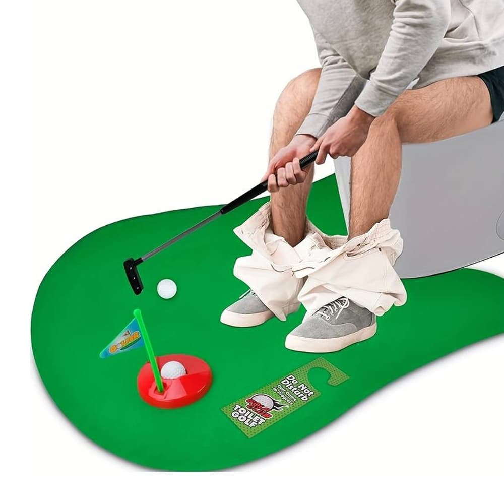 Toiletgolf - Når du skal score på det lille rum!
