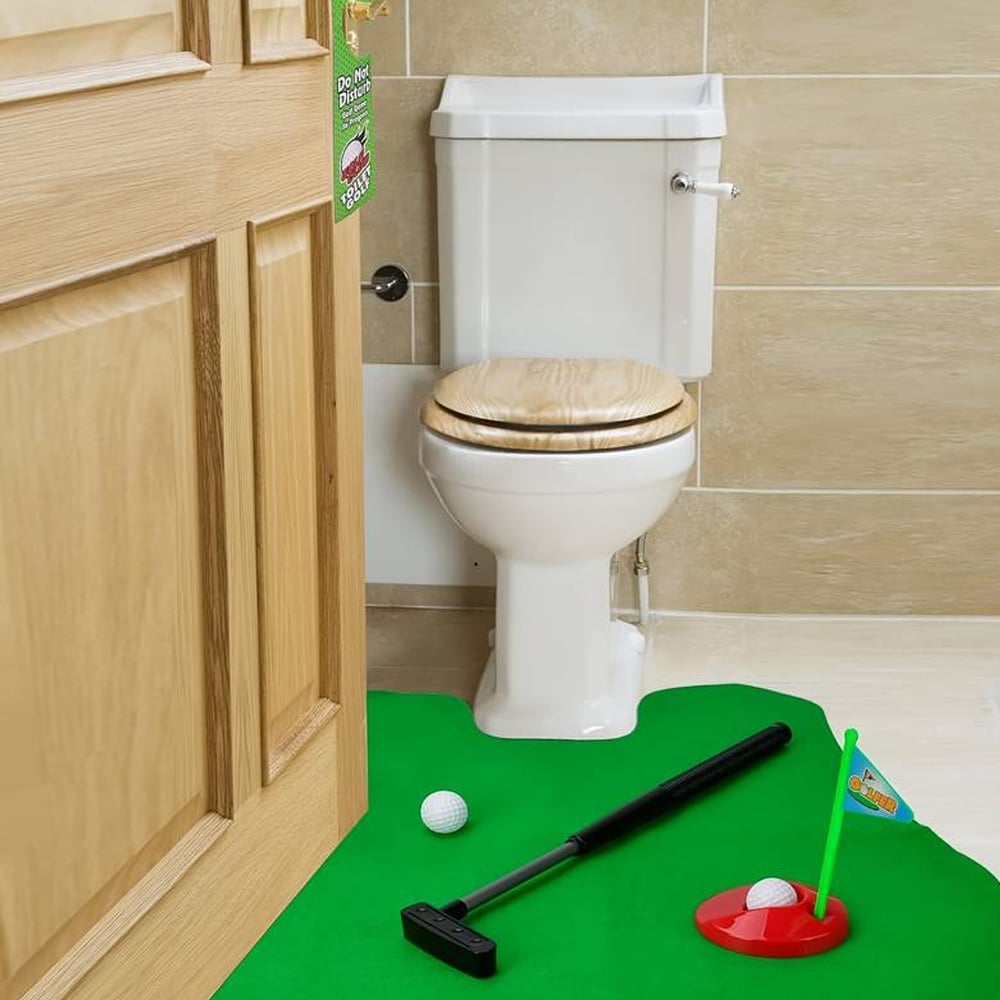 Toiletgolf - Når du skal score på det lille rum!