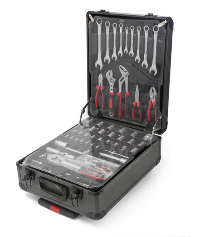 Professional værktøjssæt i kuffert (399 dele)