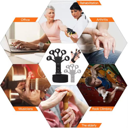 Fingertræner med 3 forskellige modstande