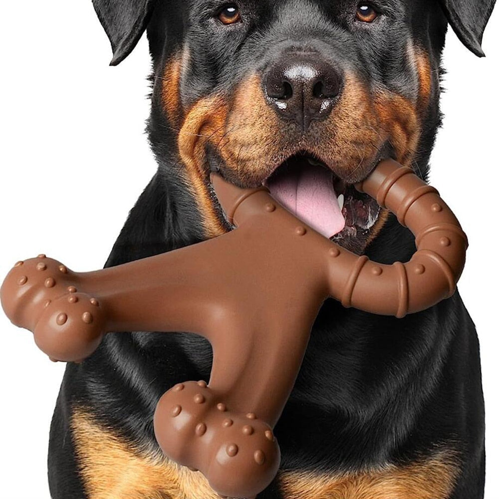 Tyggelegetøj til hunde af naturgummi