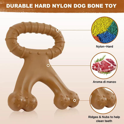Tyggelegetøj til hunde af blødt naturgummi