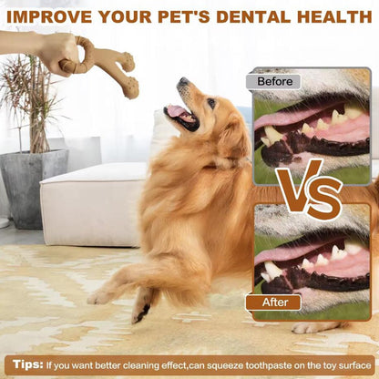 Tyggelegetøj til hunde af naturgummi