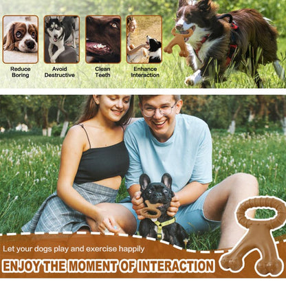 Tyggelegetøj til hunde af blødt naturgummi