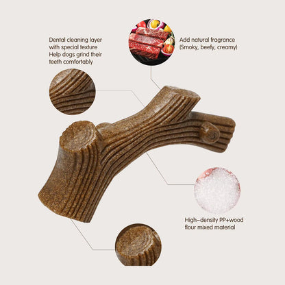 Hundetyggeben med oksekødssmag – robust og tandrensende