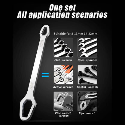 Justerbar 8-22 mm. universal skruenøgle