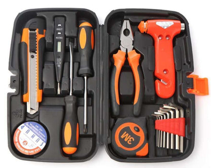 Værktøjssæt med 9 dele