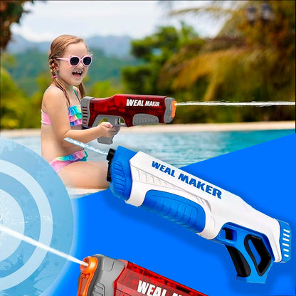 Elektrisk Kraftfuld Vandpistol der selv suger vand op når den genlader
