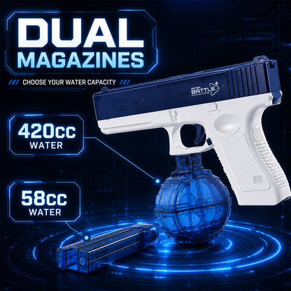 Elektrisk Vandpistol - Glock 434cc Pro Blue