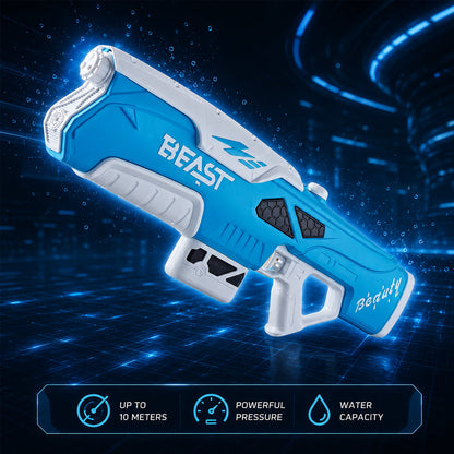Elektrisk Vandpistol – BEAST Beauty – Kraftfuld Vandaction i Mega-størrelse!