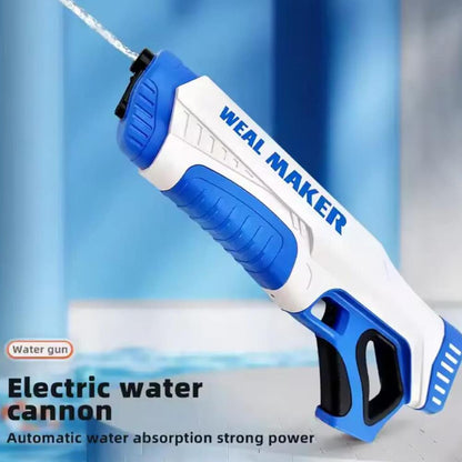 Elektrisk Kraftfuld Vandpistol der selv suger vand op når den genlader